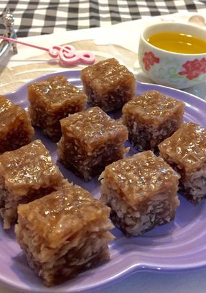 蓮藕芋頭糕 的食譜成品照片