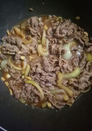 Foto resep Beef slice teriyaki praktis