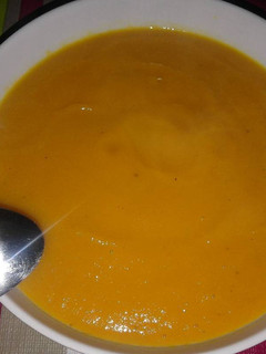Una foto de Crema de zanahoria