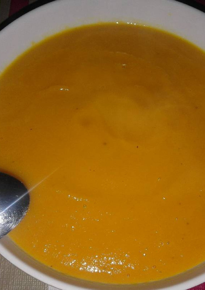 Una foto de Crema de zanahoria