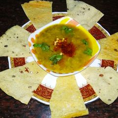Moong chilka Dal Soup A picture of Moong chilka Dal Soup.