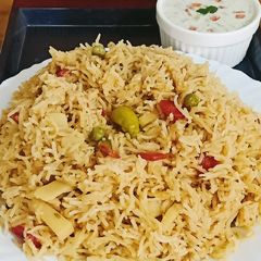 A picture of Mix Vegetable Rice 😋😋.