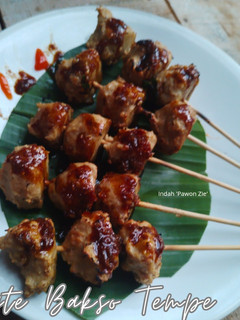 Foto resep Sate Bakso Tempe