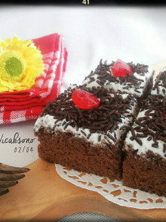 Foto resep Sponge cake coklat ekonomis