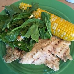 A picture of Marinated Sea Bass.