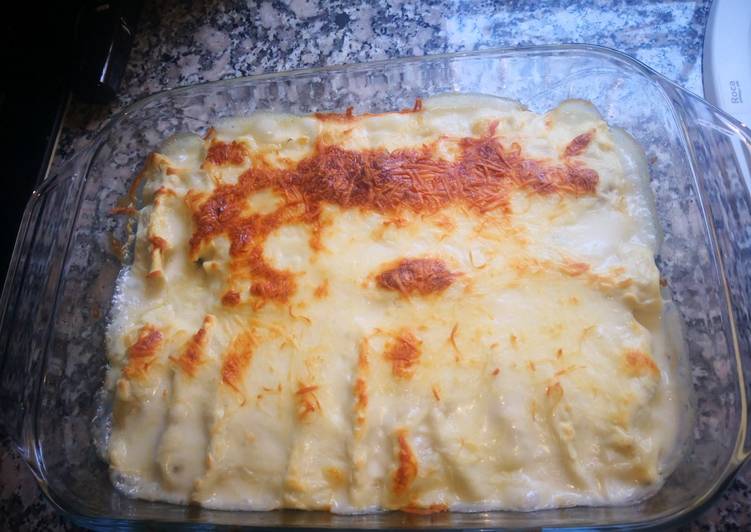 Canelones de carne y verduras