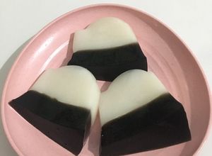 Foto resep Agar - agar Leci Santan & Cincau