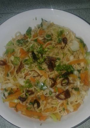 Foto resep Mie campur spesial