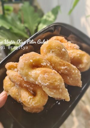 Foto resep Kue Untir (Pilin Gula) - No Knead, No Egg