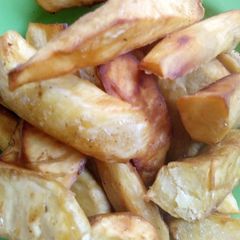 A picture of Fried potatoes(peppered).