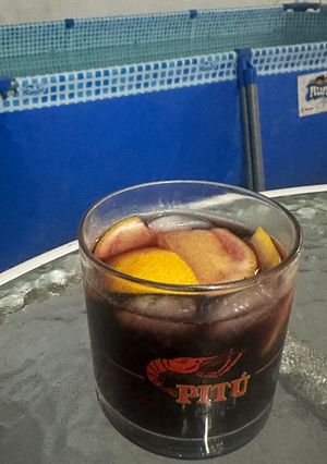 Una foto de Tinto de verano