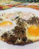 Uova con Melanzane in Padella