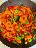 Udang Saus Balado ala Chef Devina H