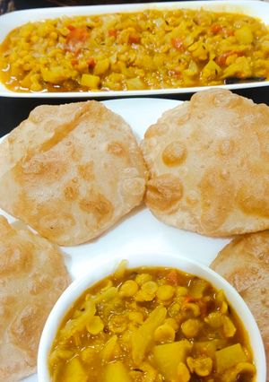 বাঁধাকপি দিয়ে ছোলার ডাল (Badhakopi diye cholar dal recipe in Bengali) রেসিপির প্রধান ছবি