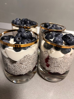 Chia magos puding kókusztejjel 🥥 recept fotója