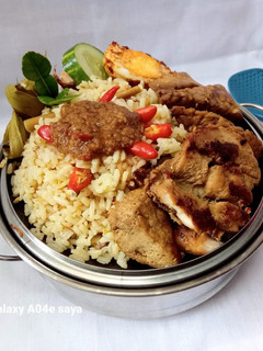 Foto resep Nasi liwet santan magic com