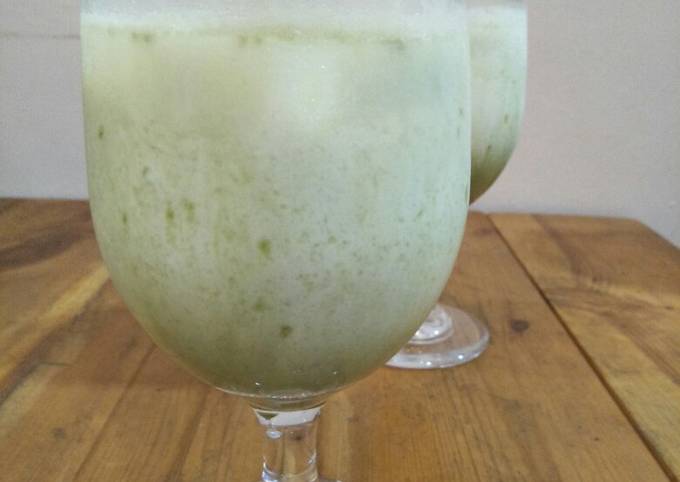 Resep 146. Es Susu Matcha, Enak Banget