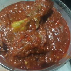 Tomato stew A picture of Tomato stew.