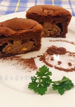 奶油乳酪巧克力杯子蛋糕 的食譜成品照片