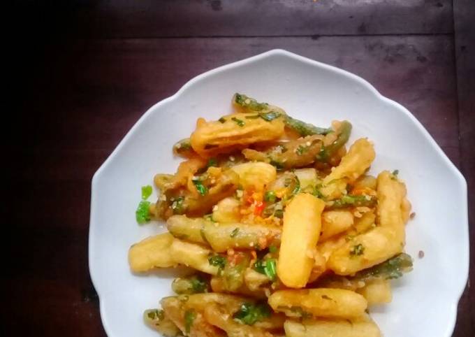 Resep Buncis Tahu Krispi Cabe Garam Oleh Erowati Cookpad