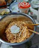 Mì trộn cay 2x hàn quốc với đơn giản mà ngon té lưỡi 🌶️🌶️🌶️