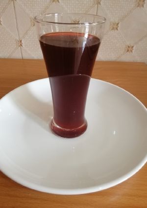 A picture of Zobo Drink 🍷.