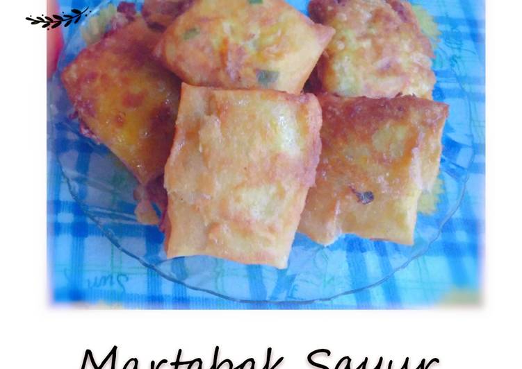 Bagaimana Menyiapkan Martabak Sayur, Bisa Manjain Lidah