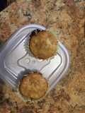Muffins de guineo y nuez