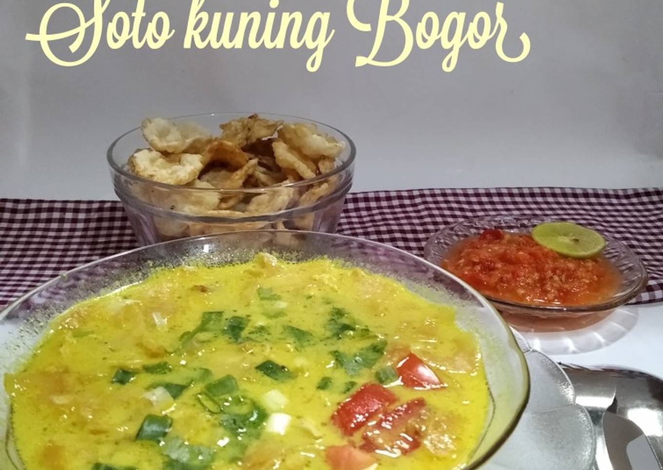 *Soto kuning Bogor*