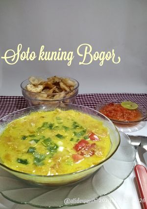 Foto resep *Soto kuning Bogor*