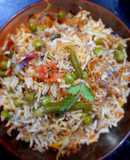 Green Peas biryani
