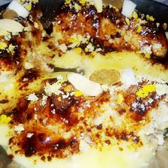 A picture of Yummy banana ya banana masti.