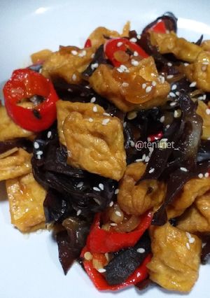 Foto resep Tumis Tahu Jamur Kecap