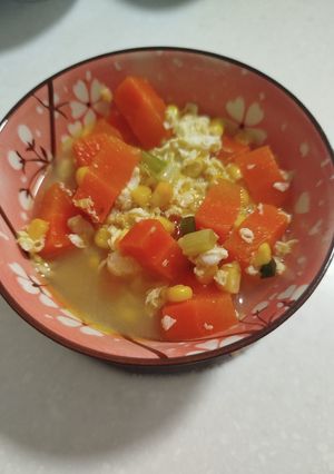 Foto resep Sup Jagung wortel