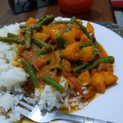 A picture of Veggy stew.