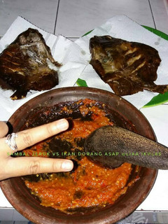 Foto resep Sambal Jeruk vs Ikan Dorang Asap