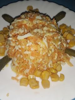 صورة لوصفة سلاطة الجزر والبيض🥕🥕🥚🥚