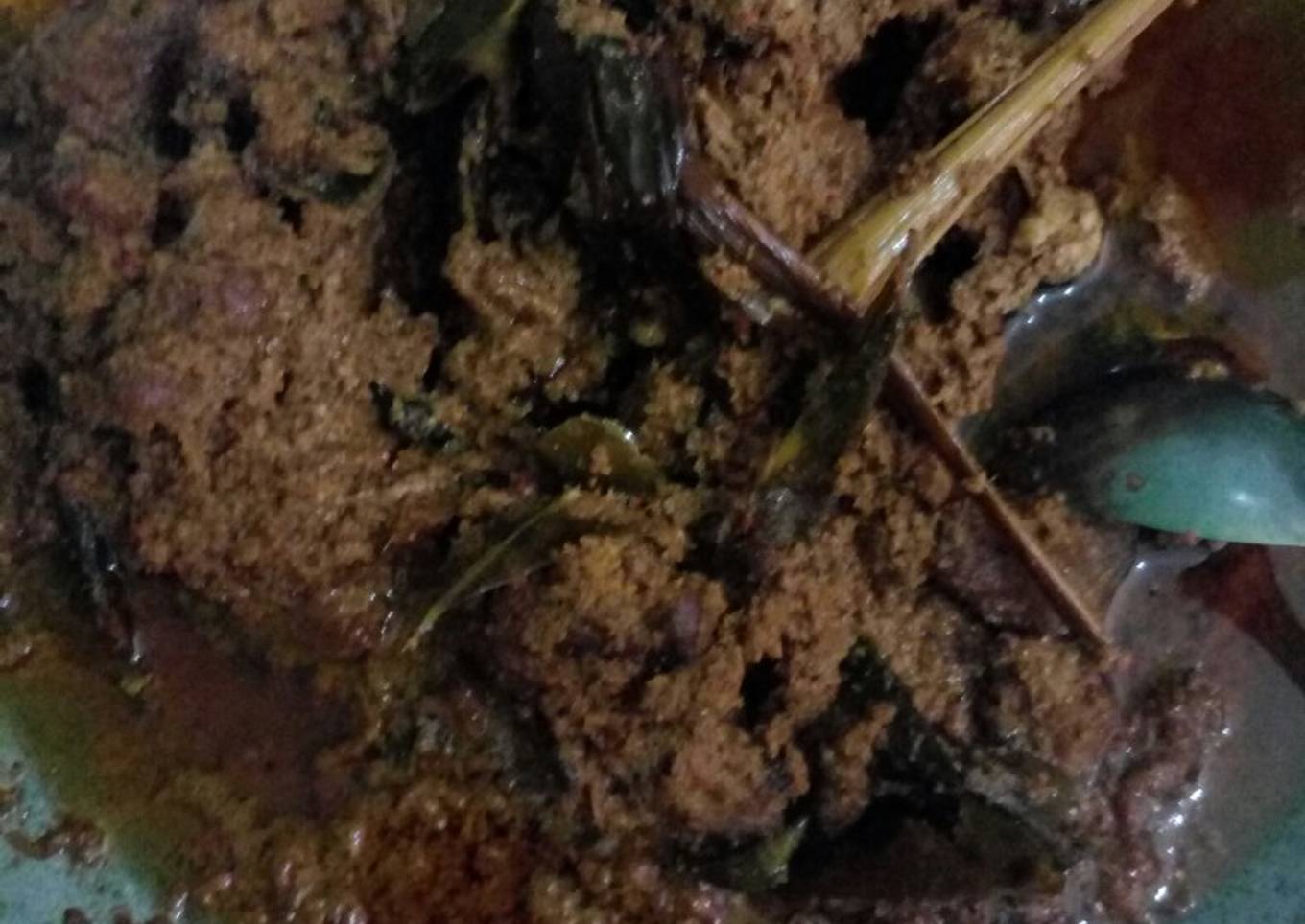 Rendang daging sapi