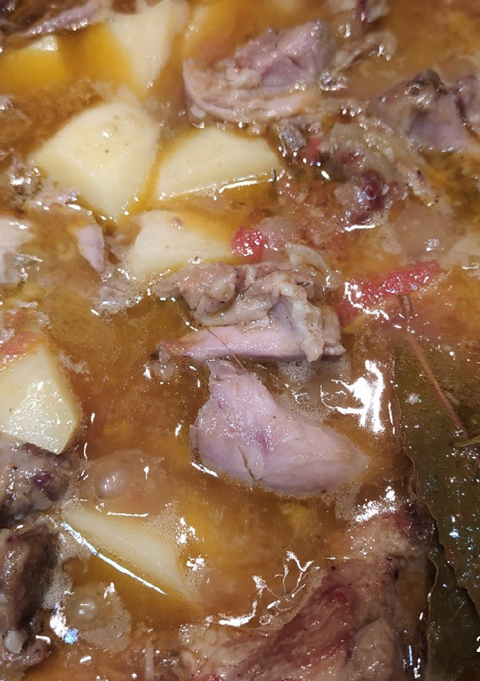 Una foto de Braons rostits - Jarretes de cordero a la cazuela