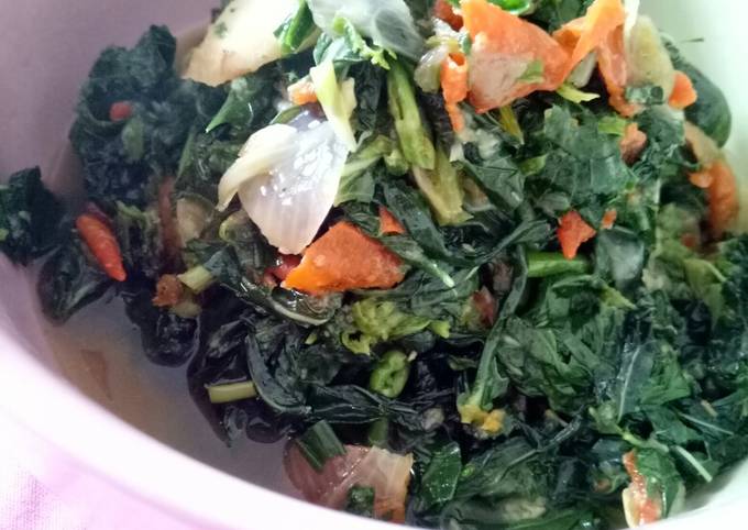 Resep: Tumis Daun Ubi Mantaaaaap Farah Quinn