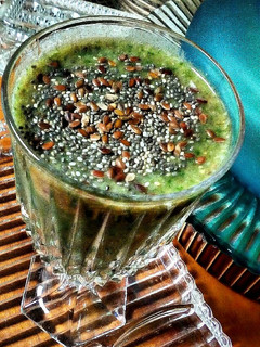 A picture of Green Juice Berry Smoothie.
