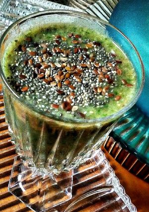 A picture of Green Juice Berry Smoothie.