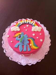 Una foto de Tarta mi pequeño pony