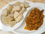 Daffen doya da leftover egusi soup