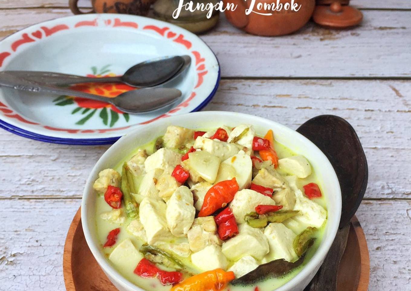 Tahu-Tempe Jangan Lombok
