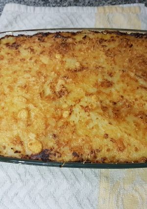 Una foto de Pastel de papa y carne