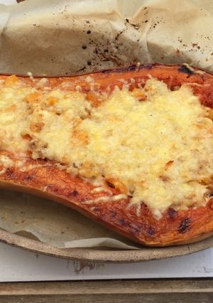 Une photo de Butternut farcie