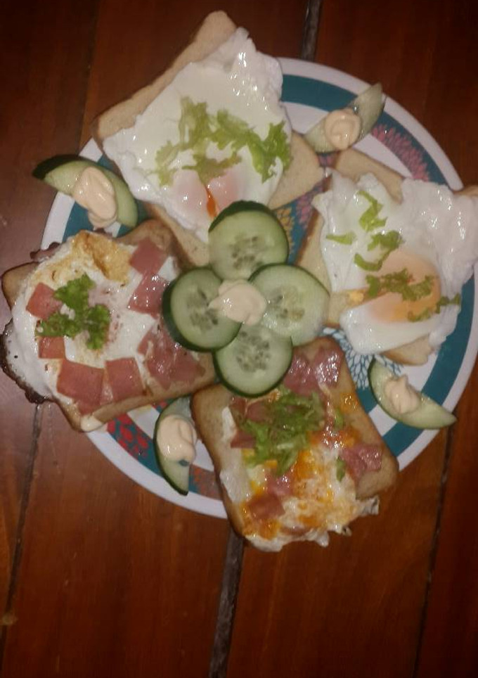 Una foto de Huevos en agua para el desayuno