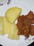 Estofado de carne de cerdo