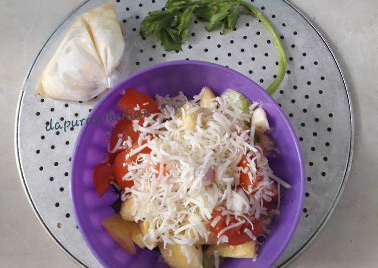 Salad obat lengkap(bekal suami)